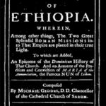 The Church History of Ethiopia [1696 A.D.] by Michael Geddes