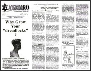 A'EMMRO | Rastafari Study Tracts #4 | Why Grow Your "dreadlocks"?