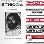 The Real Facts About Ethiopia | Free PDF Book