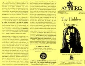AYMERO | Rastafari Study Tracts #34 | The Hidden Treasure!