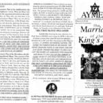 AYMERO | Rastafari Study Tracts #41 | The Marriage of the King's Son