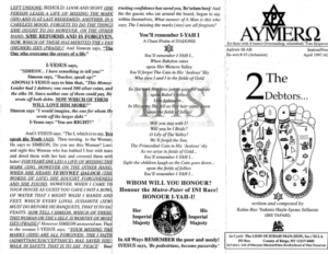 AYMERO | Rastafari Study Tracts #45 | The 2 Debtors...
