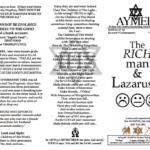 AYMERO | Rastafari Study Tracts #55 | The RICH man & Lazarus...