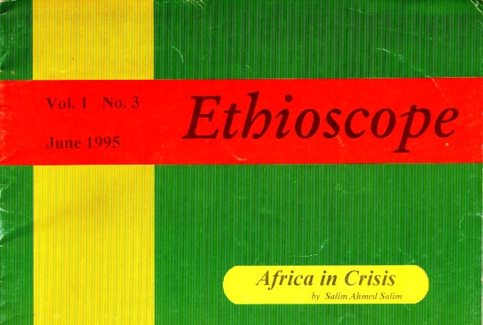 Ethioscope Magazine June 1995 – Ethiopia And Israel – pg 36-40
