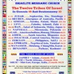The Twelve Tribes Of Israel Israelite DOT net