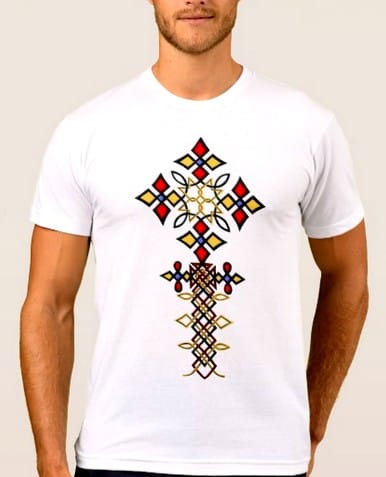 Ethiopian Cross T-Shirt - Men's