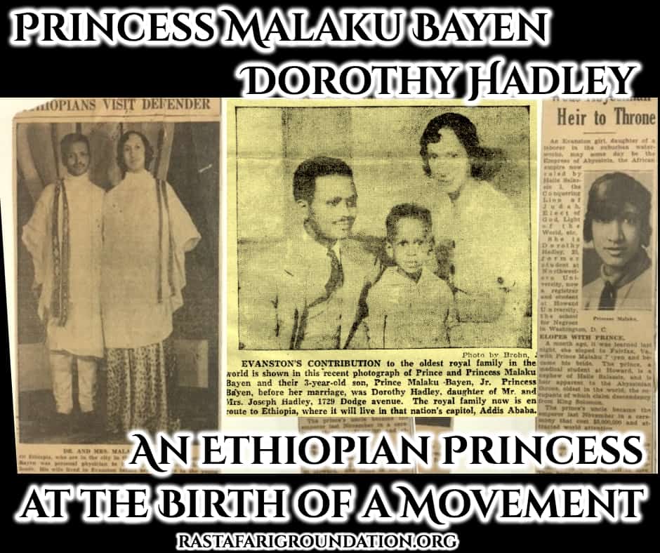 Princess Malaku Bayen (Dorothy Hadley): An Ethiopian Princess at the Birth of a Movement