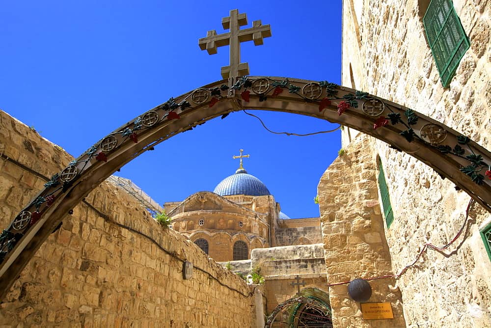 Ethiopian Monastery And Church Of The Holy Sepulchre, Jerusalem, Israel