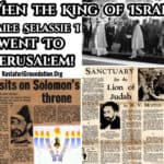 When the King of Israel Haile Selassie I went to Jerusalem! SANCTUARY for the Lion of Judah in JERUSALEM