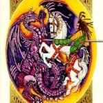 SAINT GEORGE CHAMPION OF CHRISTENDOM & PATRON SAINT OF ENGLAND (& ETHIOPIA) 1907