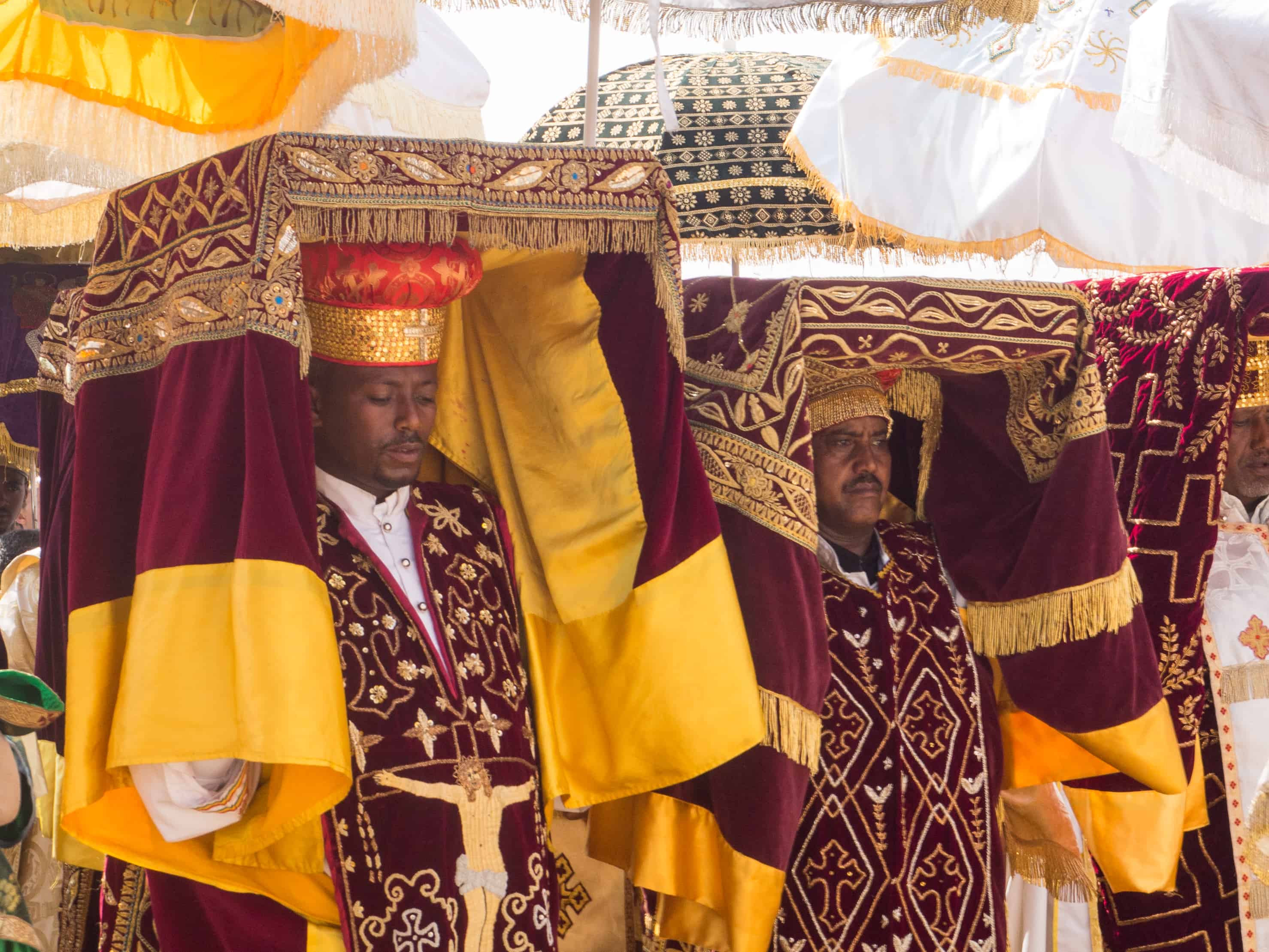 Weekday Morning Blessings Ethiopia - Priests Carrying Tabots